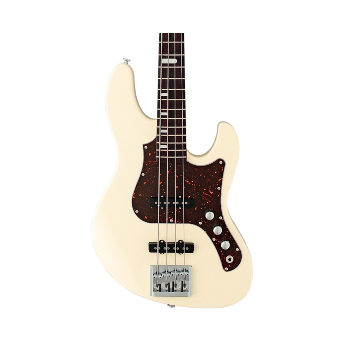 FGN EMJ-AL-R/AWH Expert Mighty Jazz Antique White Bass Guitar