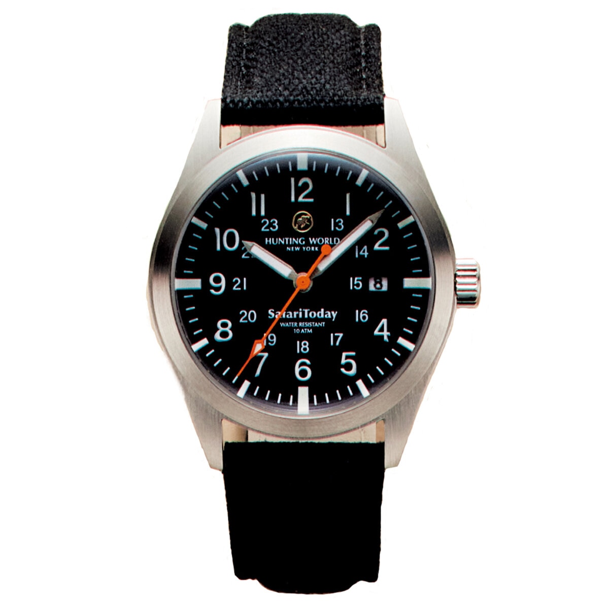 ハンティングワールド サファリトゥディHW555BK ブラック 38mm