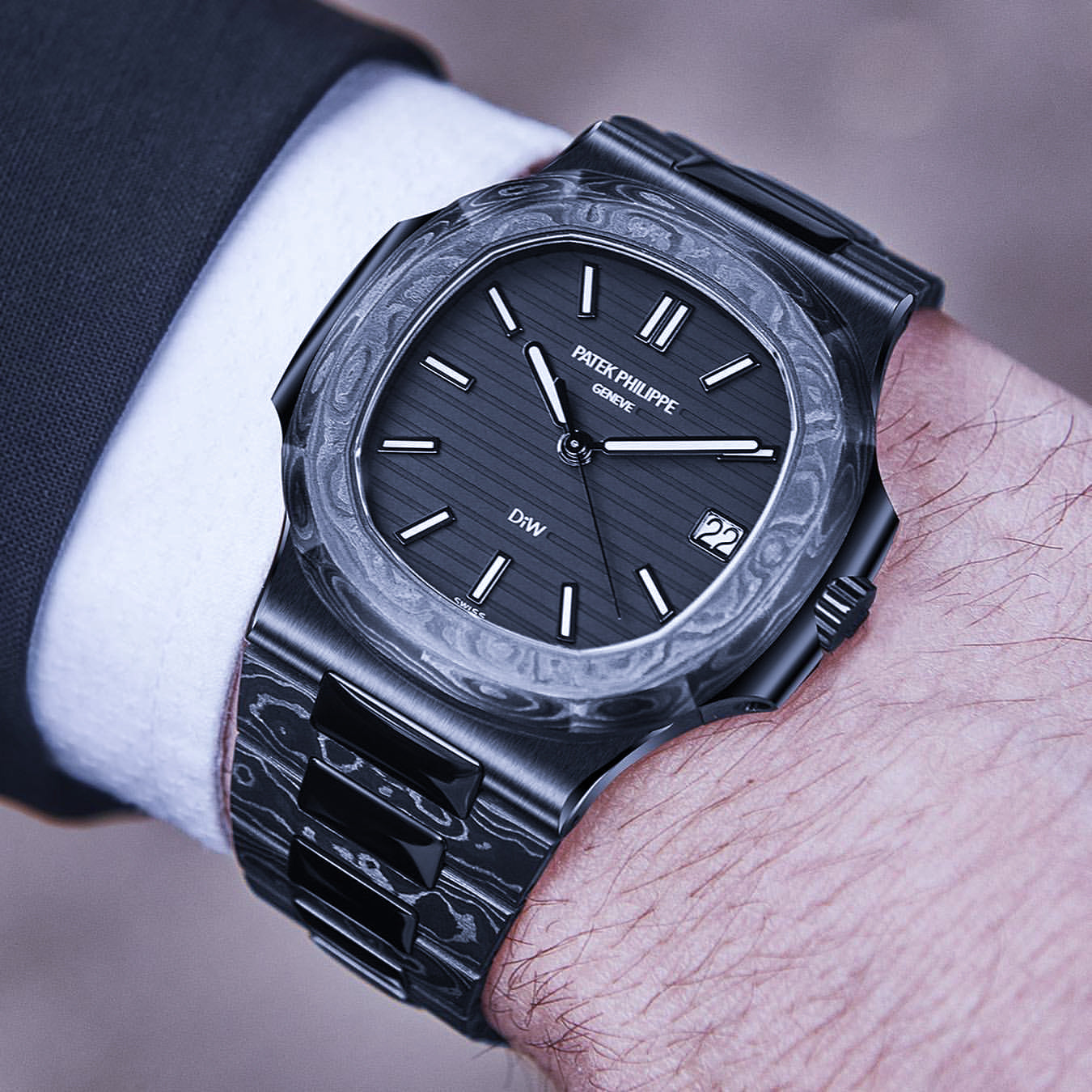 Buy Patek Philippe DiW Nautilus 5711 NTPT Carbon Online | WORLDTIMER