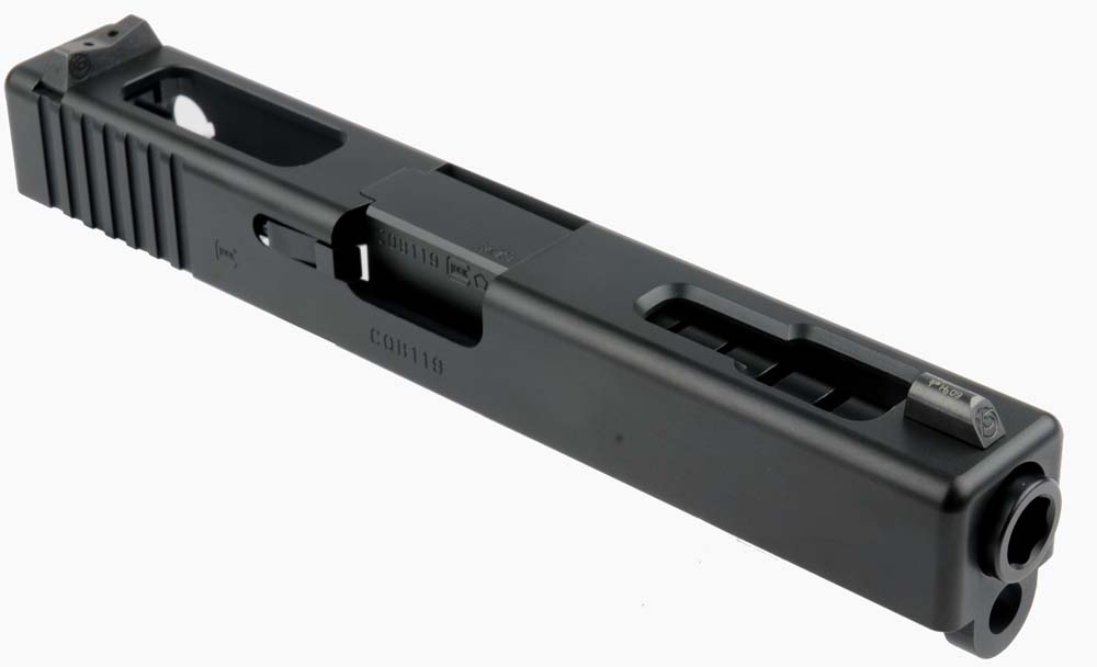 KSC G18c対応 Glock18cカスタムスライド-BK