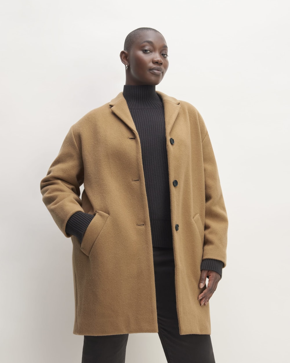 The Italian ReWool® Cocoon Coat | Camel – Everlane