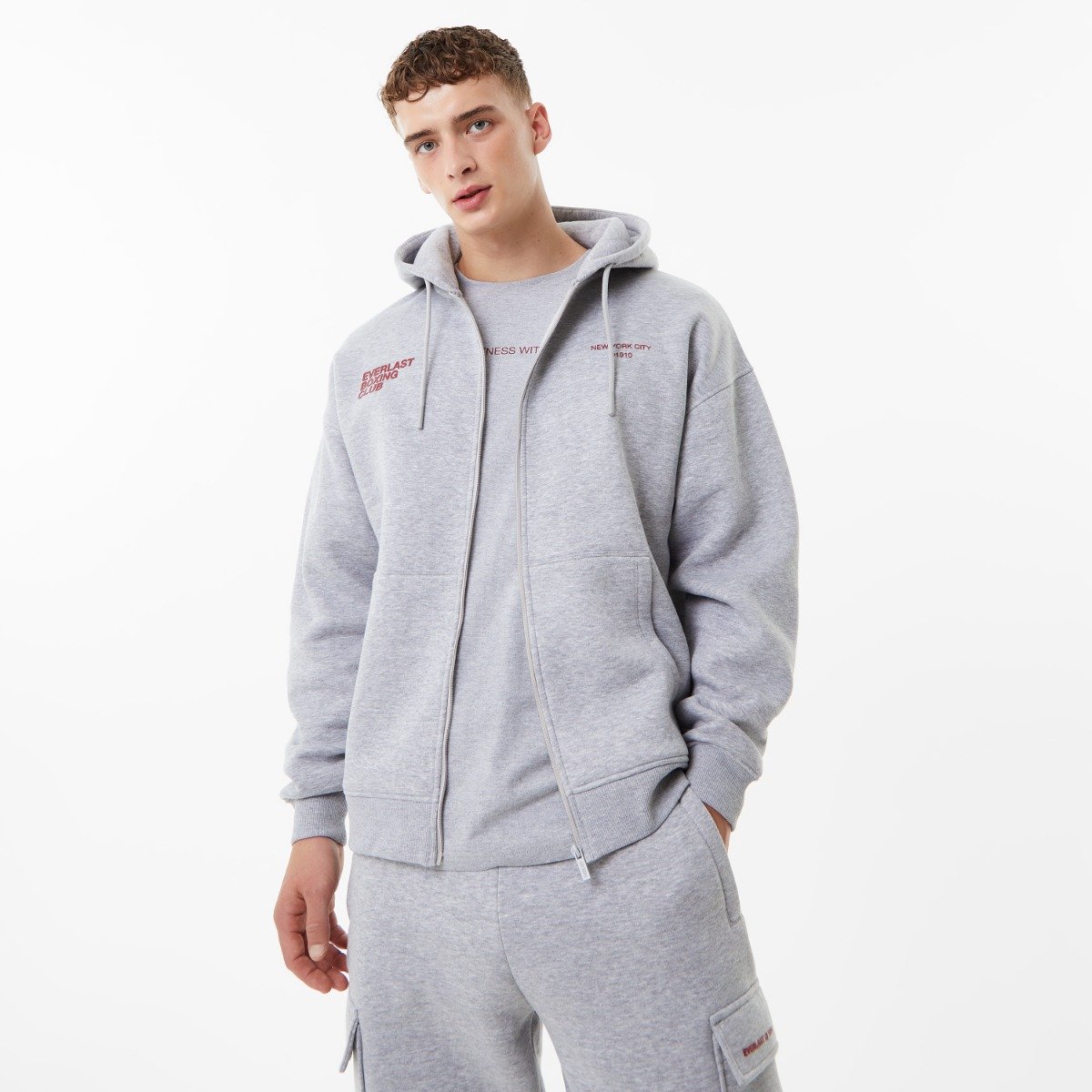 Boxing Club Zip Up Hoodie – Everlast