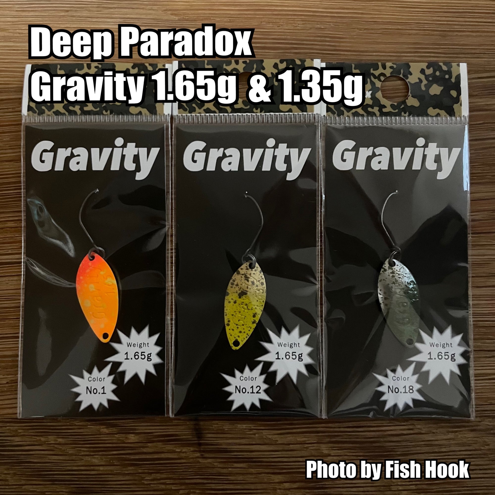 ディープパラドックス グラビティー 1.35g & 1.65g / Deep Paradox