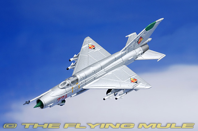 Herpa 553087 - MiG-21 Fishbed Diecast Model, East German Air Force
