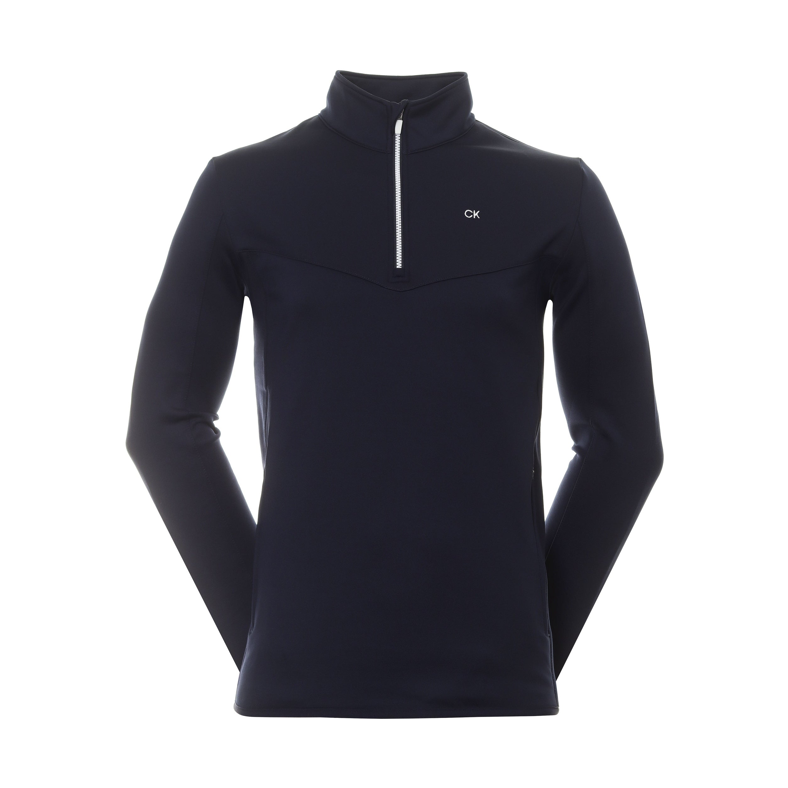 Calvin Klein Golf Traverse Half Zip - Navy - C9778-Navy