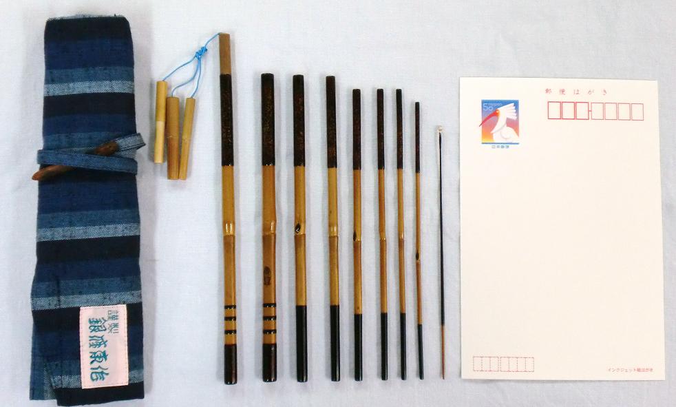 ハンドメイド】竹竿 タナゴ竿 4尺 仕掛けSET ハンドメイド】竹竿