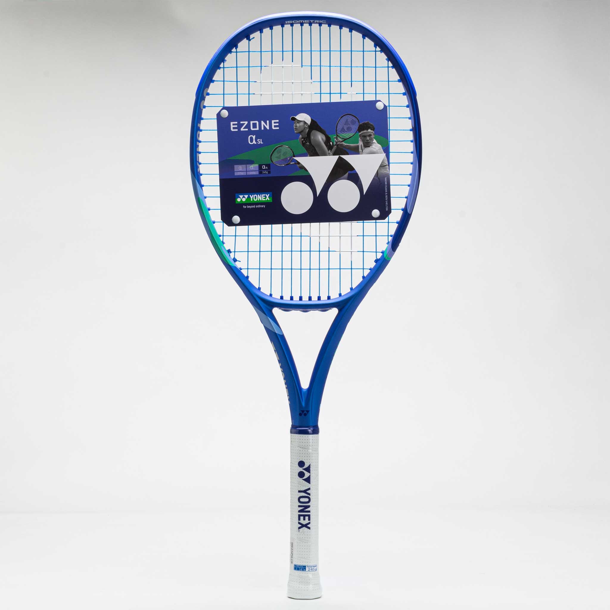 Yonex EZONE Alpha SL 100 240g Blast Blue (8th Gen) – Holabird Sports