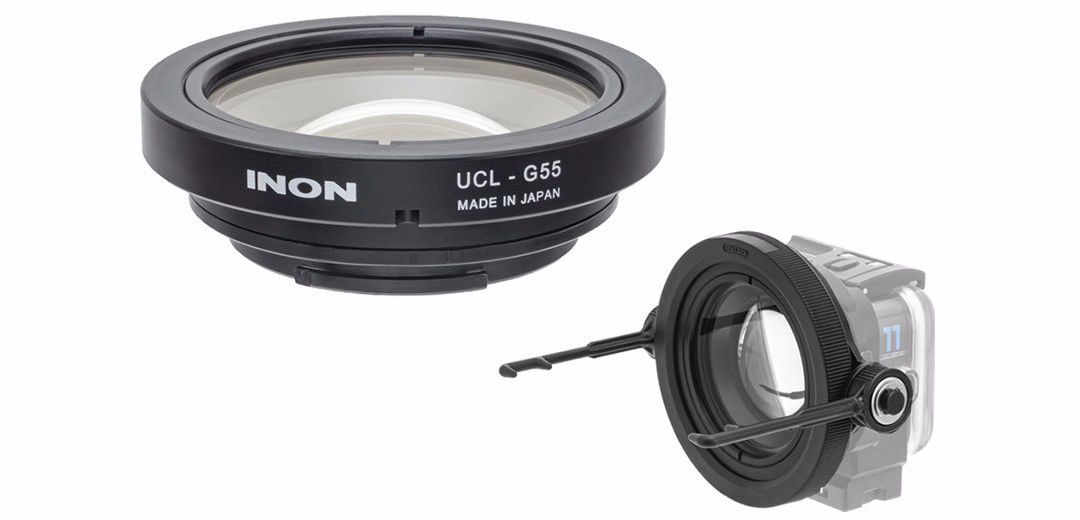 アクション広角」に対応する新型水中セミフィッシュアイレンズ