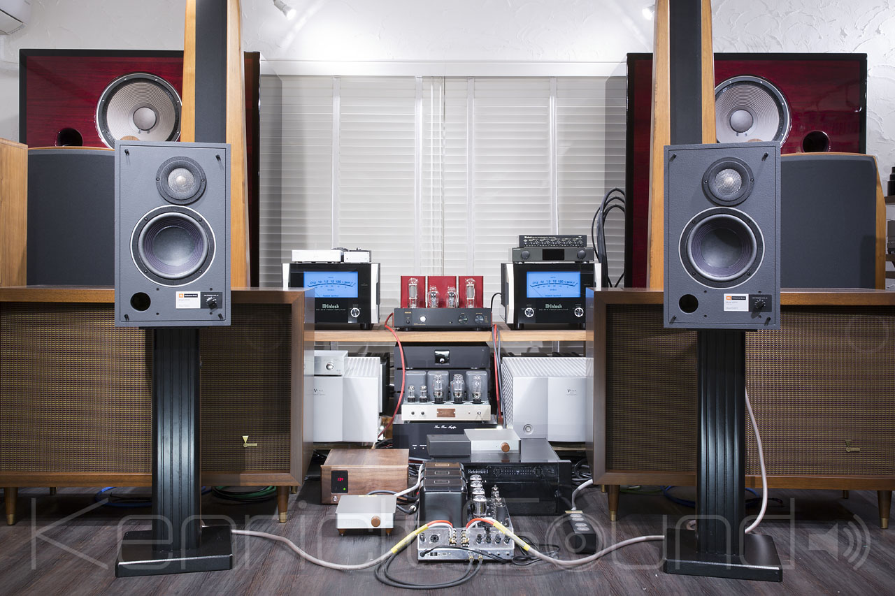 超高音質 JBL 4301B ベリリウムフラム トランスATT スモーキーグレー