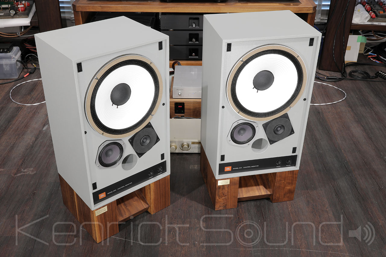 完璧バランスな音と再現性 JBL 4311A 新品リコーン バイワイヤー対応品