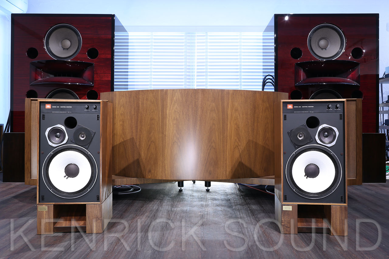 JBL 4312 ウォールナット ケンリックサウンド・メンテ品 金メッキ端子