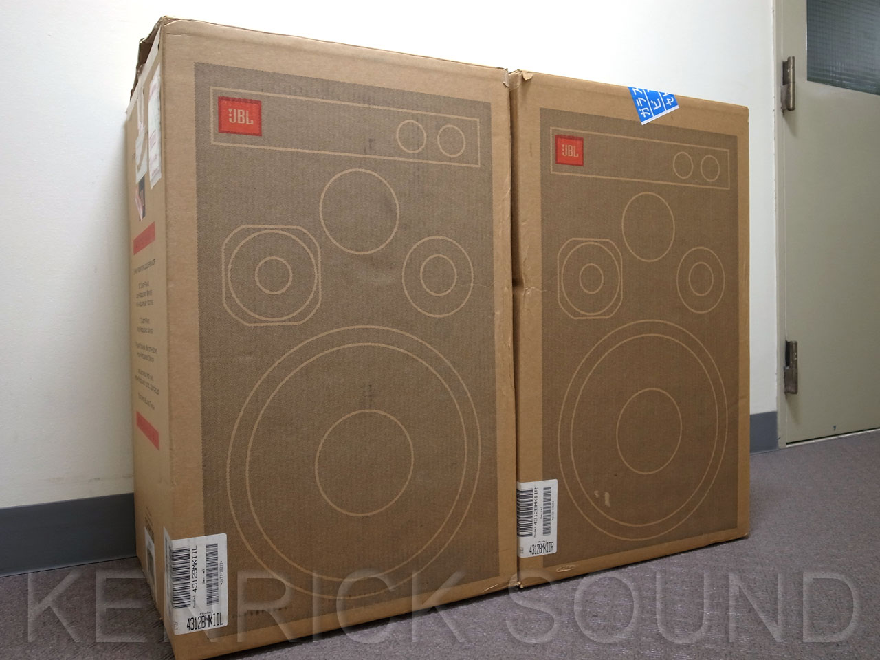 JBL 4312mk2(MKII)WX モニタースピーカー 元箱付き美品 送料無料