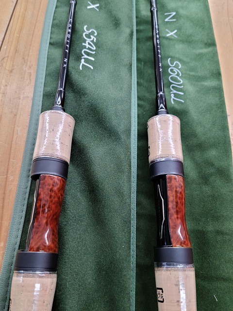 CARDIFF NX S60ULトラウトロッド 専用ケース付き CARDIFF XT 60UL