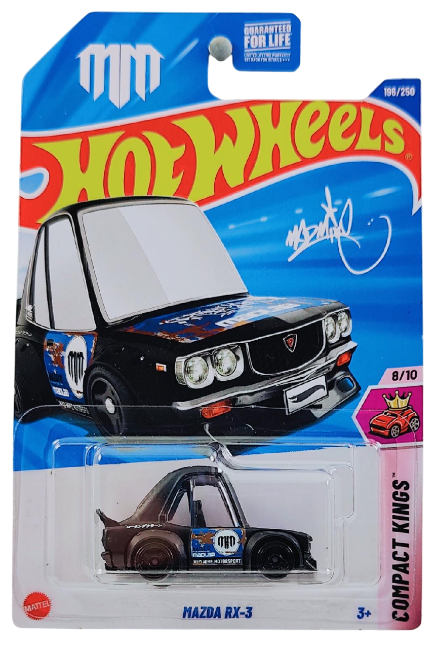 Hot Wheels 2025 - Collector # 196/250 - Compact Kings 8/10 - Mazda