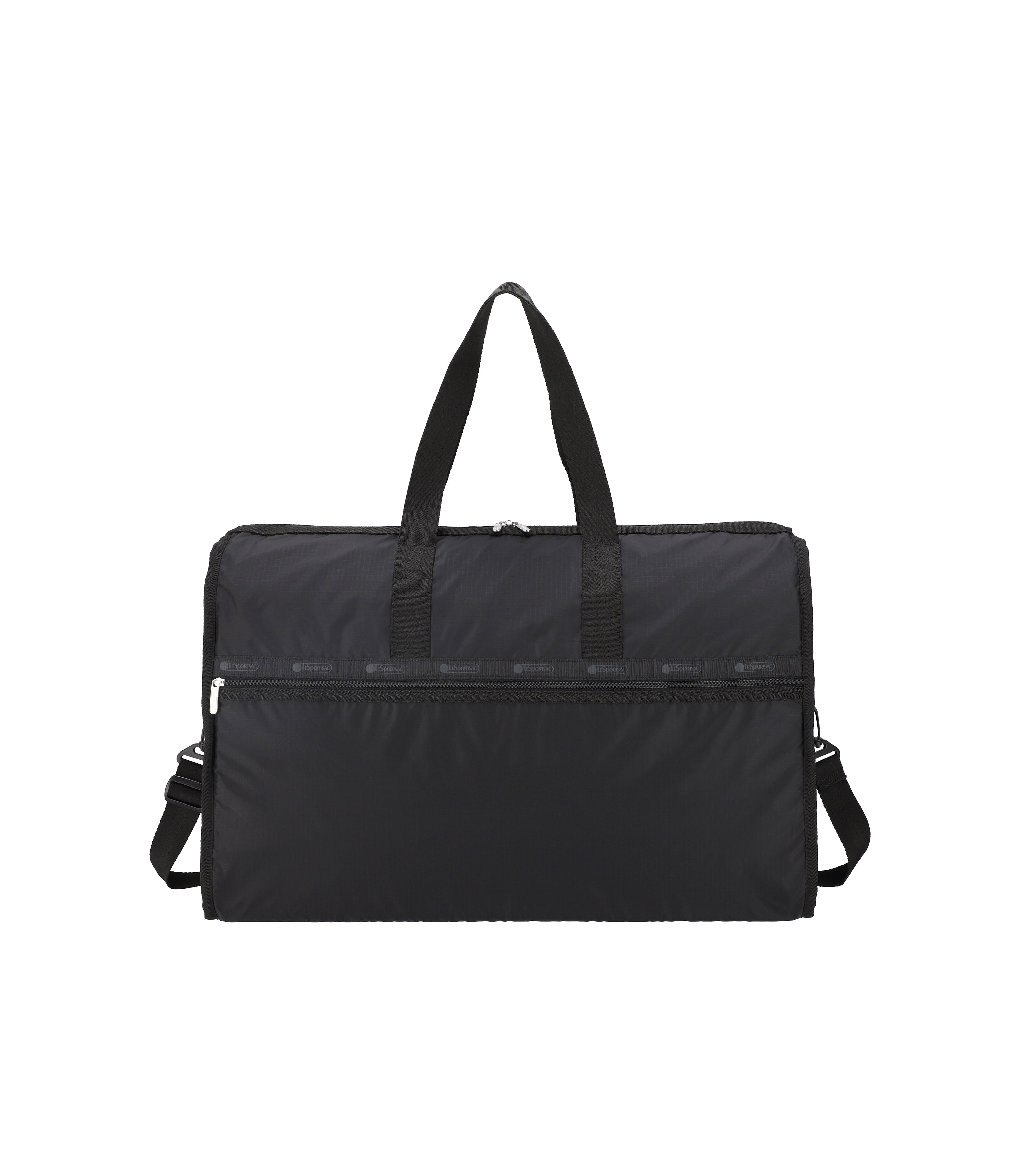 Solid Black Deluxe Extra Large Weekender | LeSportsac