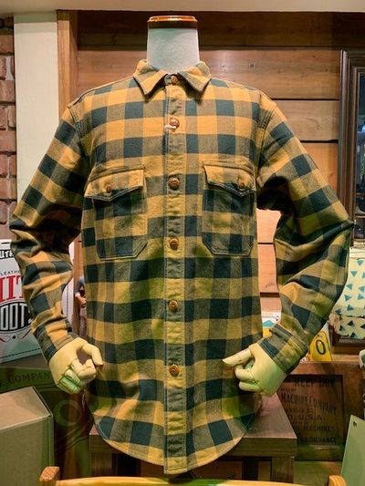 フリーホイーラーズ/FREEWHEELERS ネルシャツ #1933005 SKID ROW [TEAL