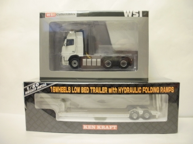 ミニカーショップグローバル - 1/50 WSI ボルボ ヘッド × ケンクラフト