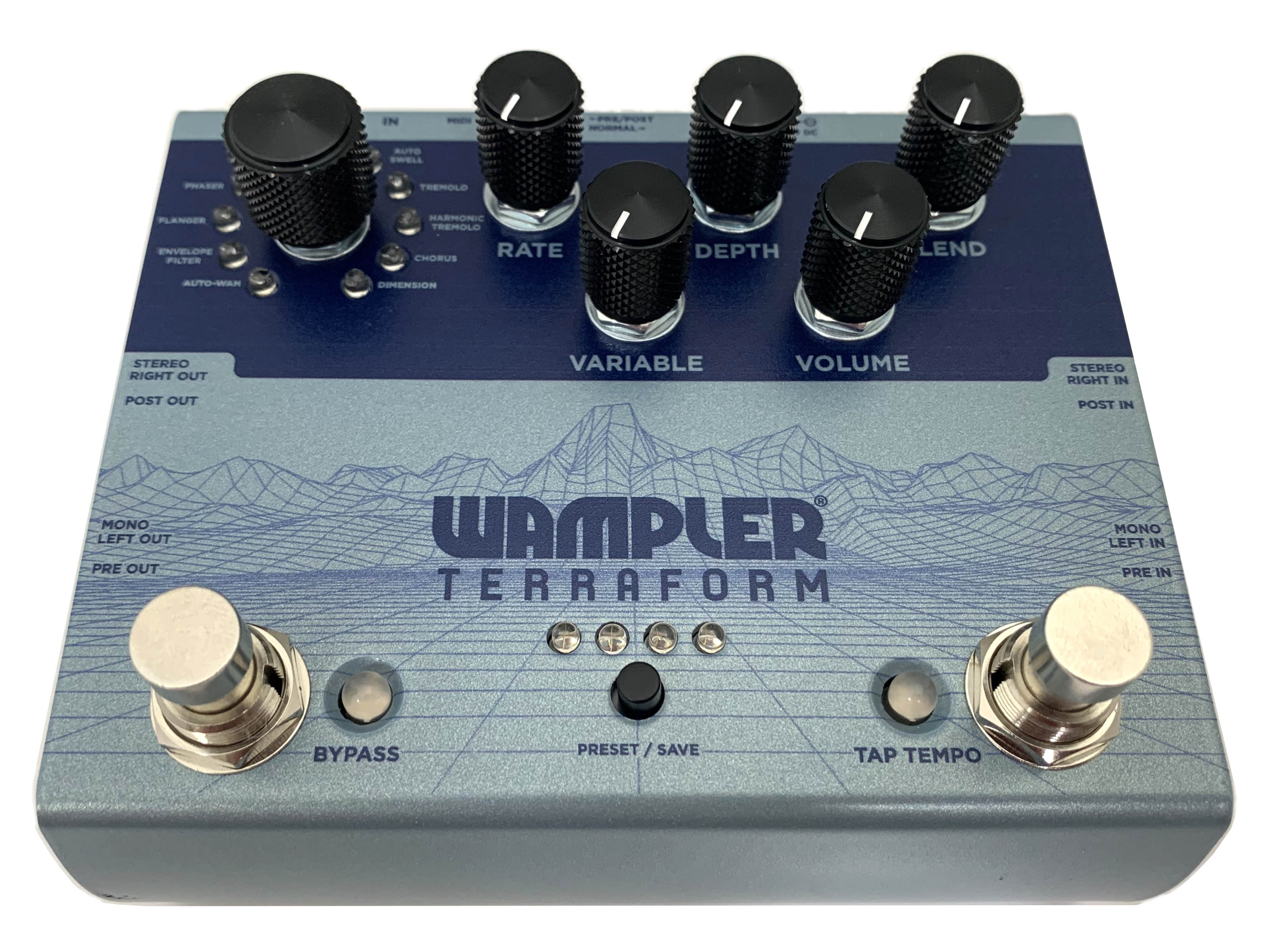 新製品情報】WAMPLER TERRAFORM | Musette Japan