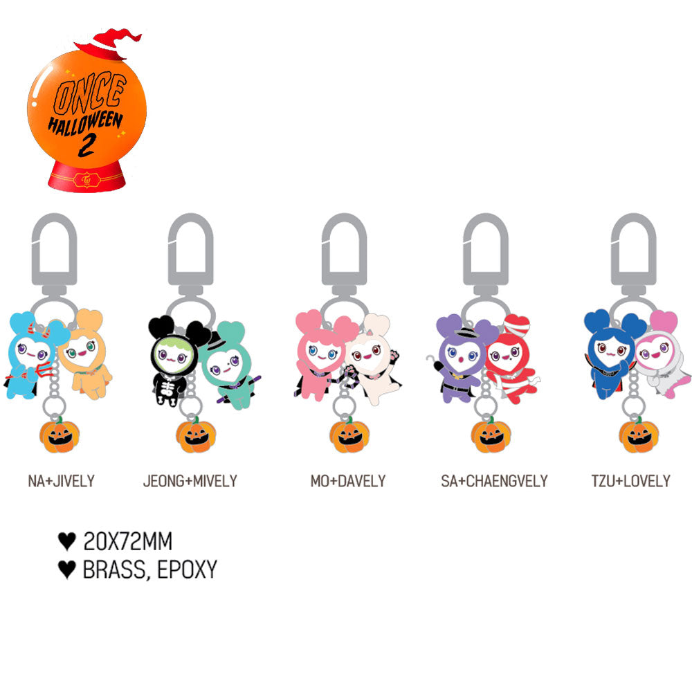 트와이스 | TWICE [ ONCE HALLOWEEN 2 ] LOVELY MINI KEYRING - Music