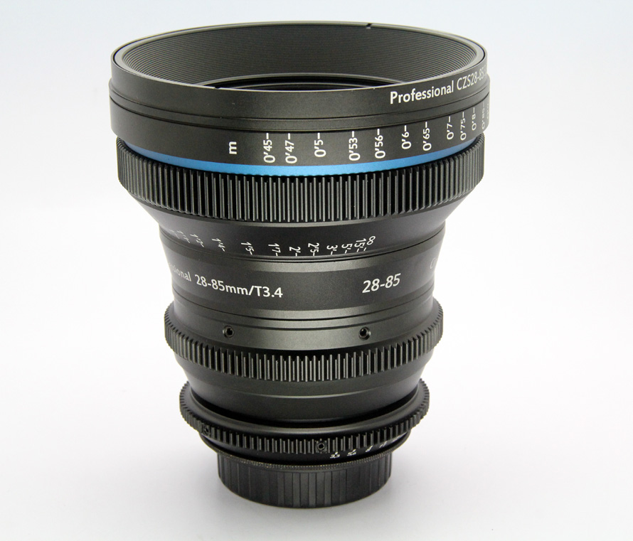 Cine lens Contax 28-85mm/f3.3-4.0