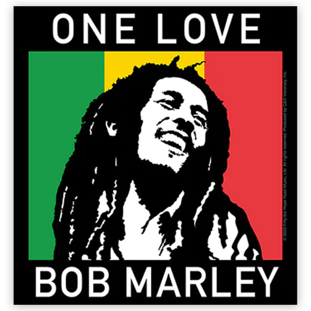 BOB MARLEY ボブマーリー (追悼 45周年 ) - One Love / ステッカー
