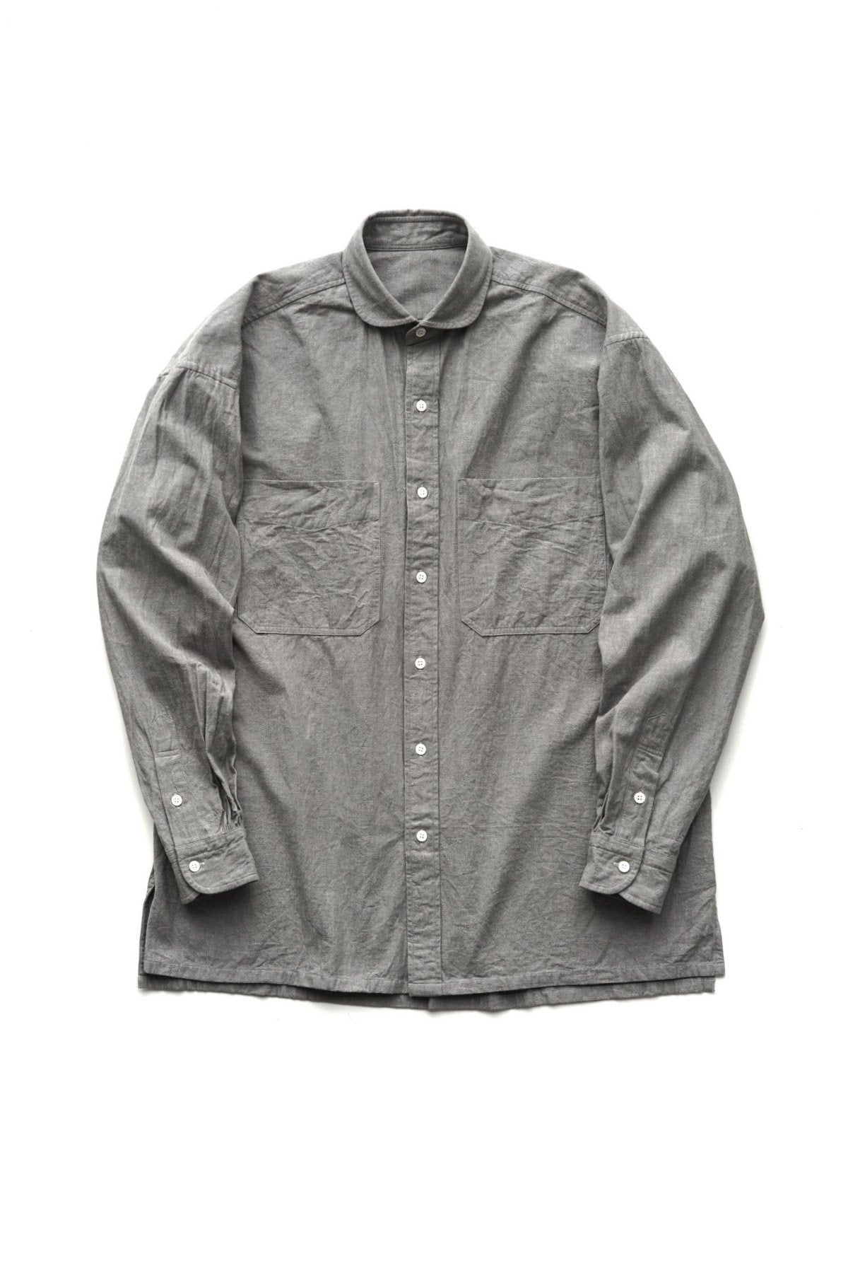 Porter Classic - WIDE POCKET SHIRT - GRAY – PHAETON