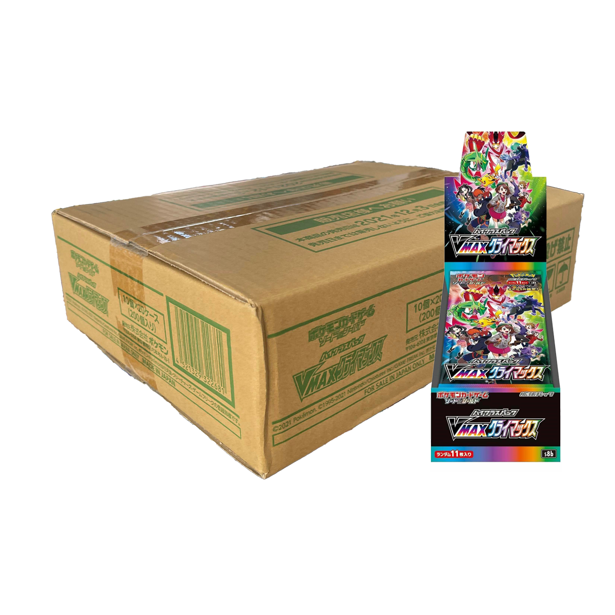 VMAX Climax s8b Booster Box Sealed Case (20x Boxes) - Japanese Pokemon