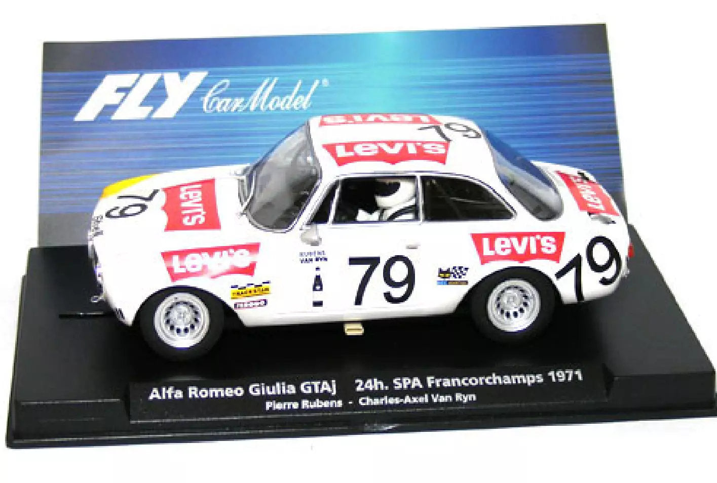 FLY 88323 Alfa Romeo Giulia GTAj SPA Francorchamps Levis 1/32 Slot