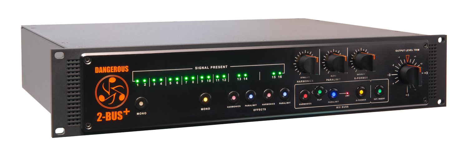 Dangerous Music 2-BUS+ Analog Summing Box - Summing Mixer