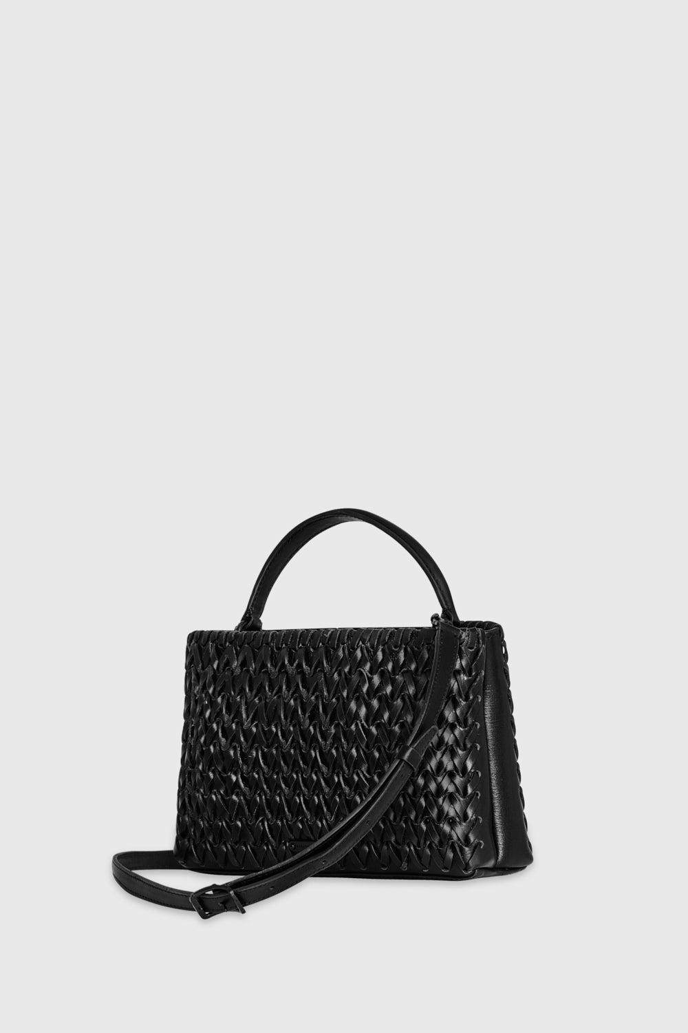 Megan Woven Top Handle – Rebecca Minkoff