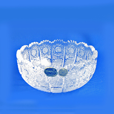 ボヘミアグラス クリスタル 500PKカット ボウル チェコ お洒落スポット