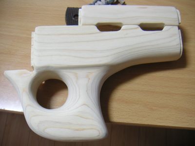 木製パーツ（ライフル） - 戦民思想