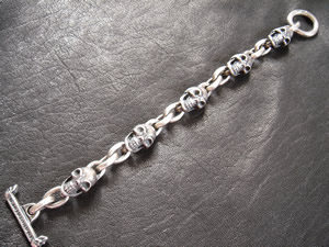 ◇ガボール(Gaboratory)生前後期5スカルブレスレット！