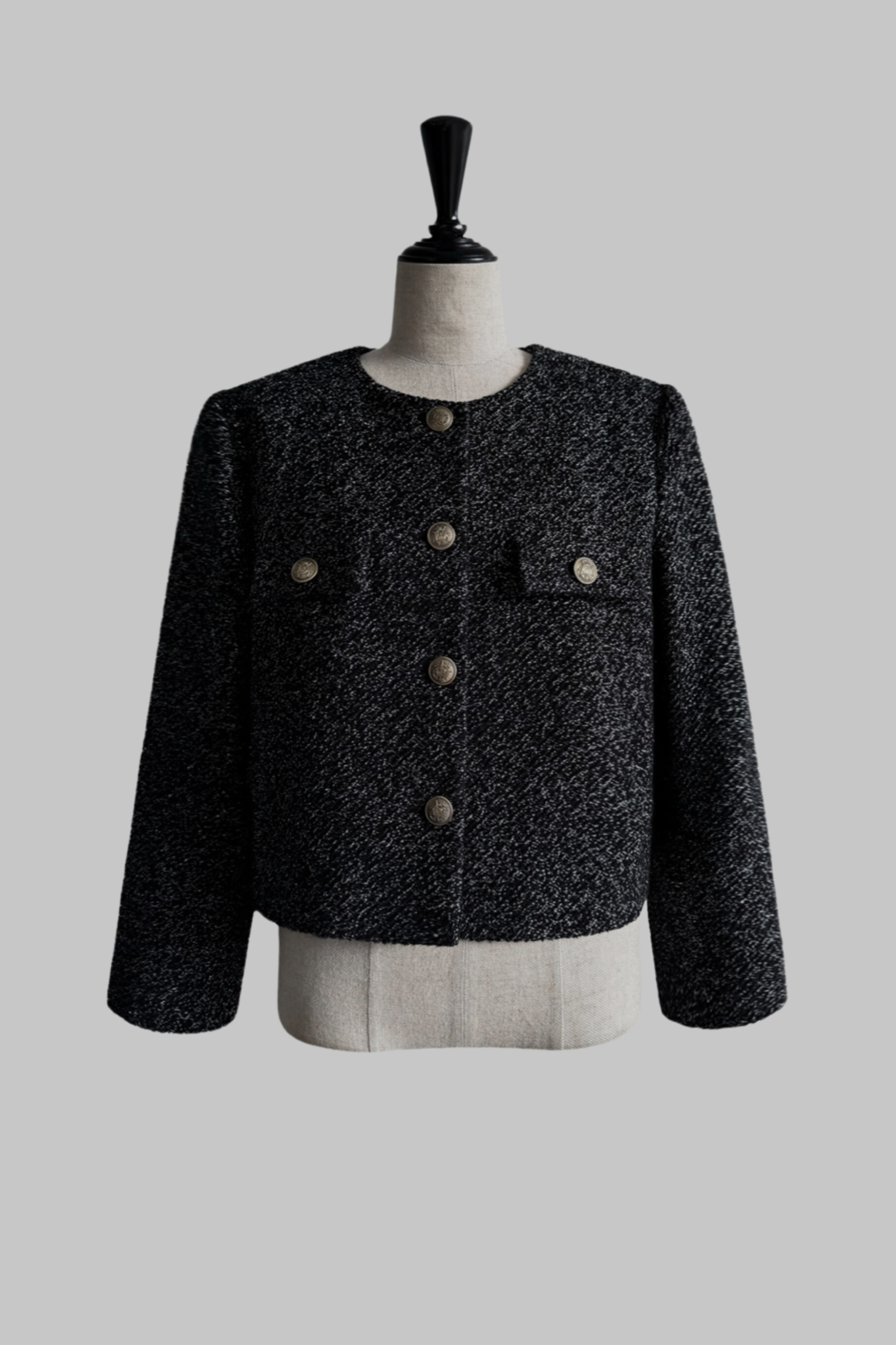 Glitter tweed jacket – shéller / シェリエ