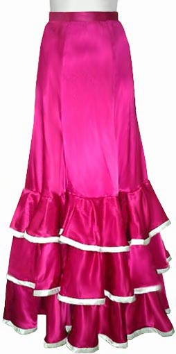 ファルダ（スカート）の格安お仕立ては、フラメンコ衣装ロゼ花子