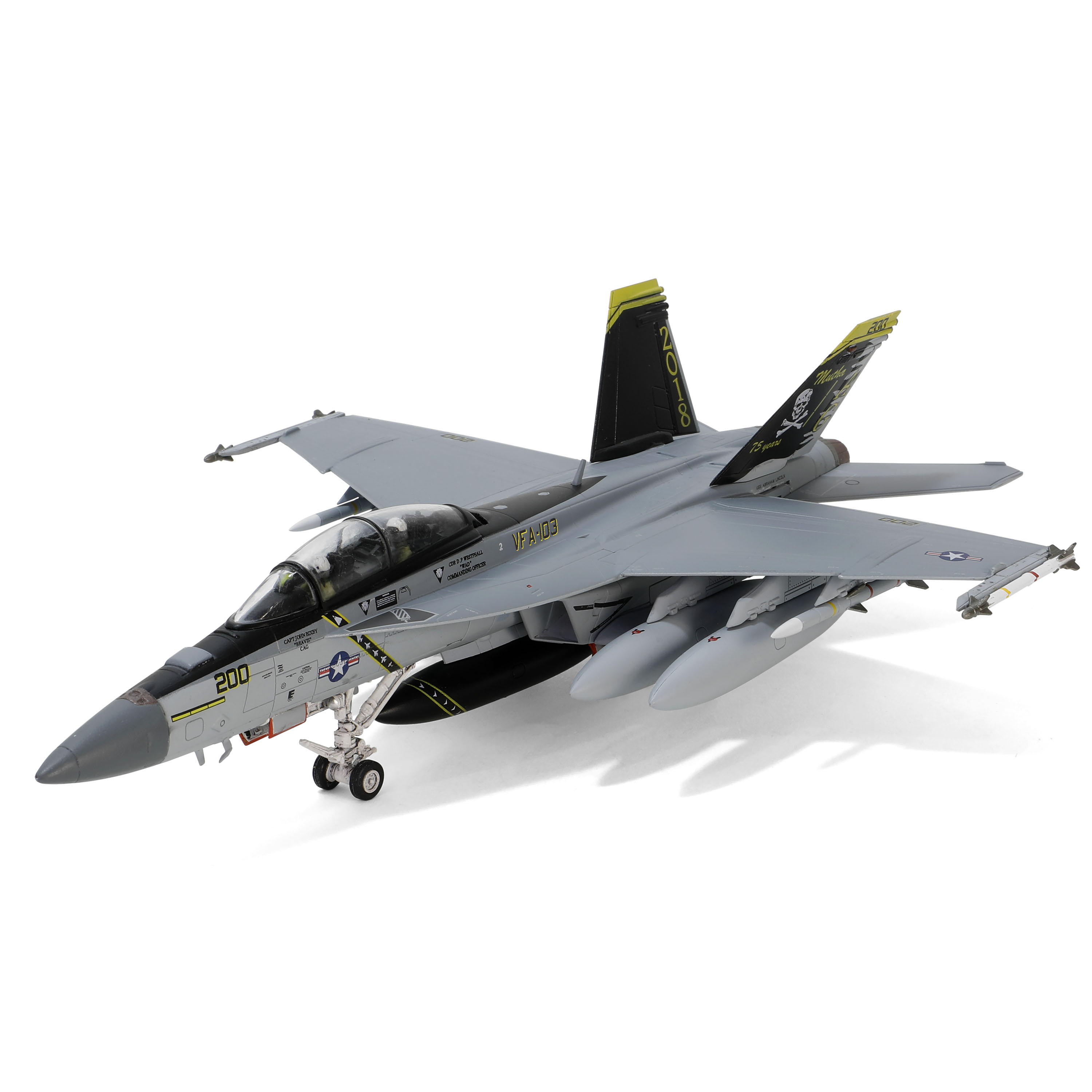 メタルプラウド完成品シリーズ：55737 1/72 F/A-18F アメリカ海軍