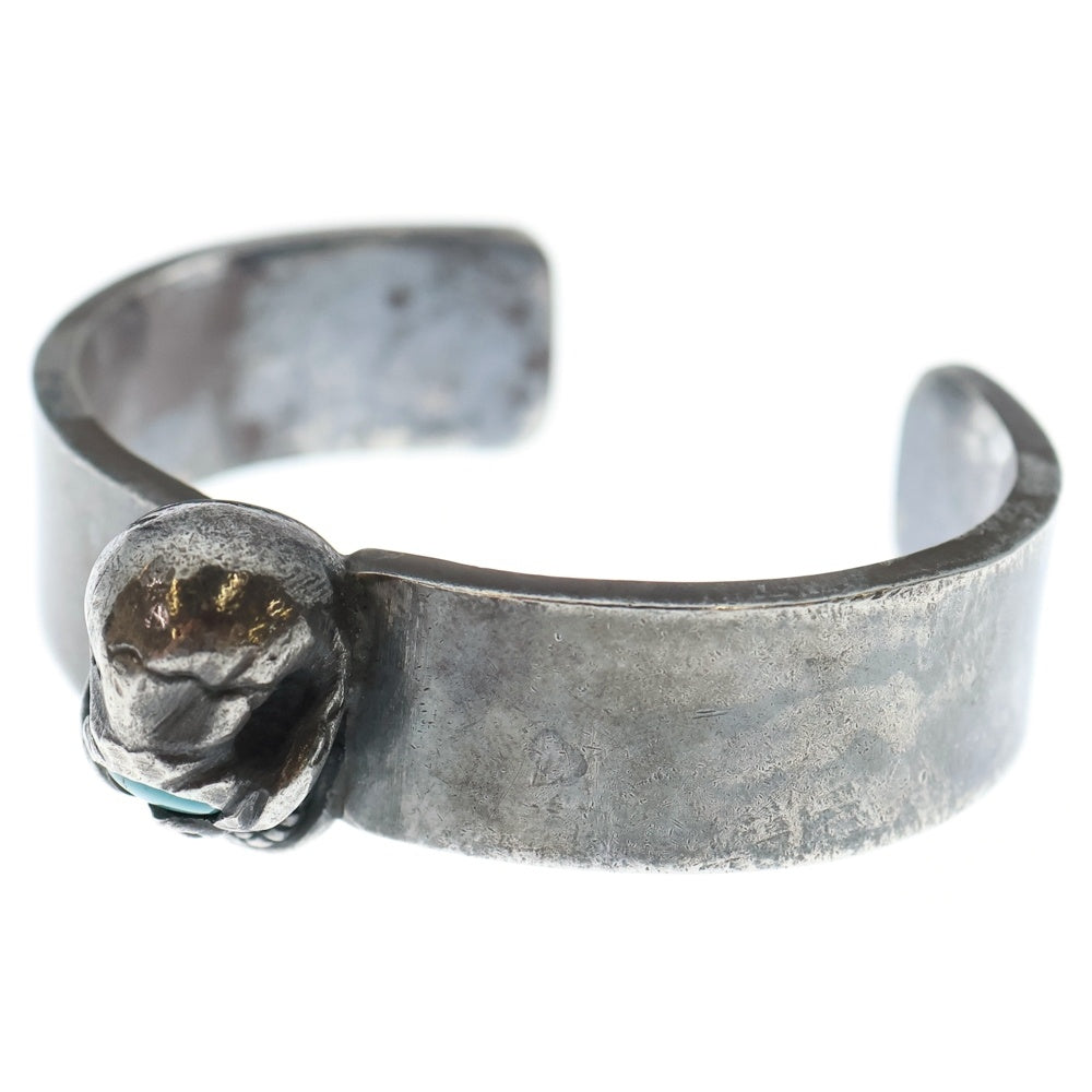 STOP LIGHT(ストップライト) SKULL BANGLE ターコイズ スカルバングル