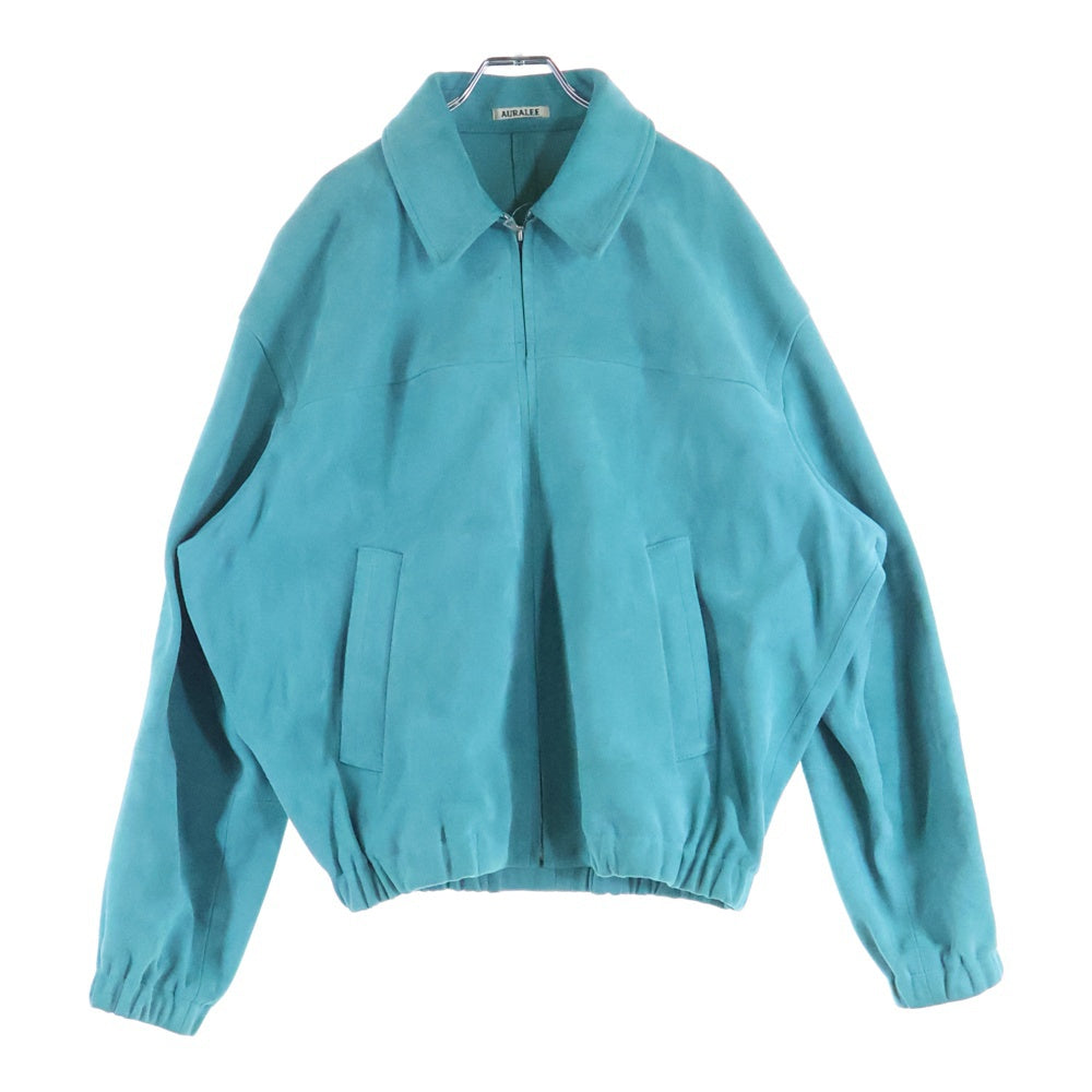 AURALEE(オーラリー) 25SS LAMB SUEDE ZIP BLOUSON ラム スエード