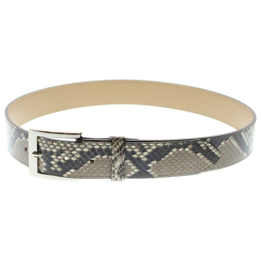 WACKO MARIA(ワコマリア) PYTHON LEATHER BELT パイソン レザー ベルト