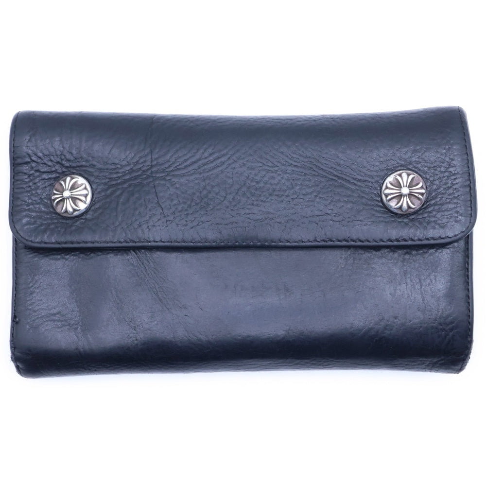 CHROME HEARTS(クロムハーツ) WAVE ウェーブ レザーウォレット 財布