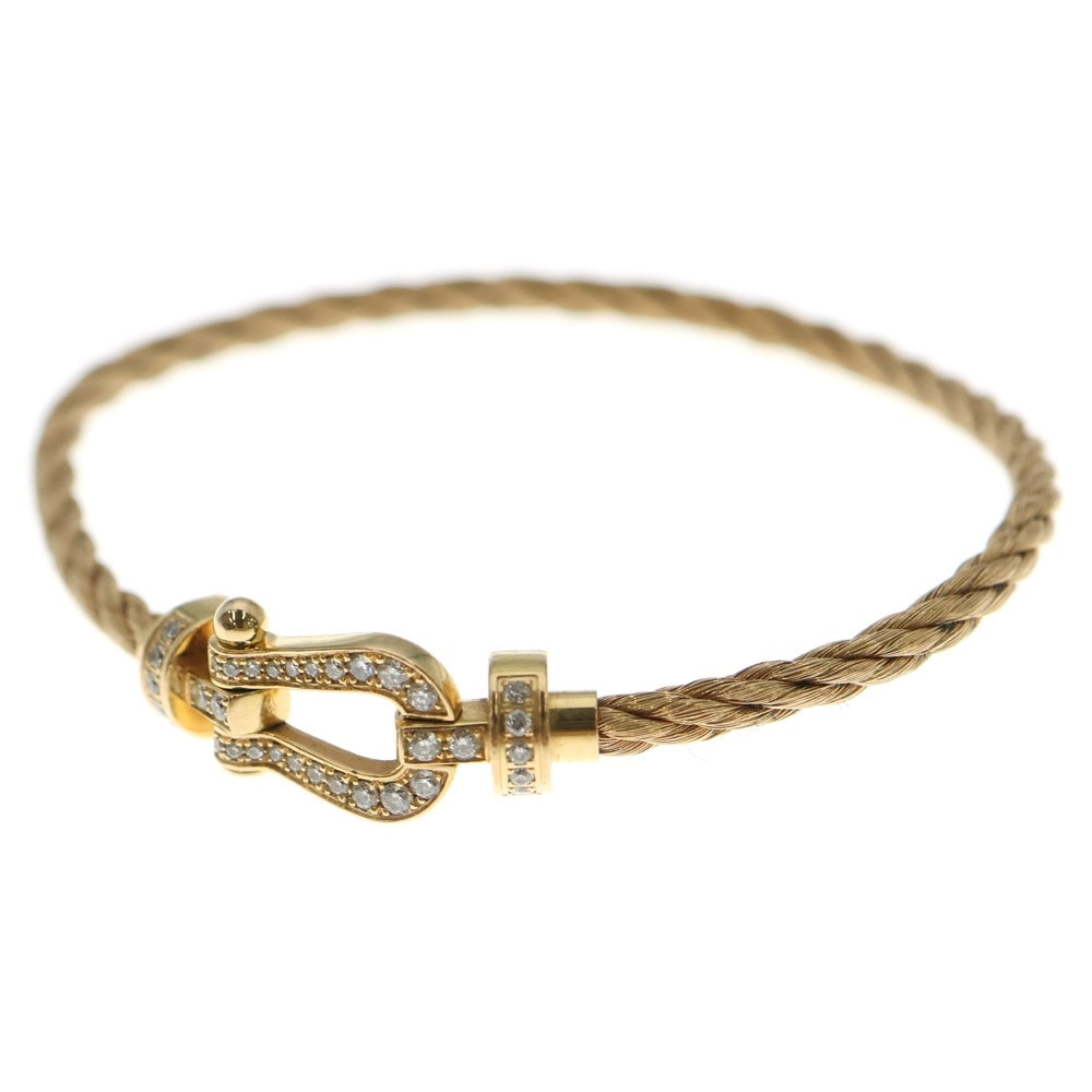 FRED(フレッド) フォース10LM ケーブルブレスレット ゴールド レディース