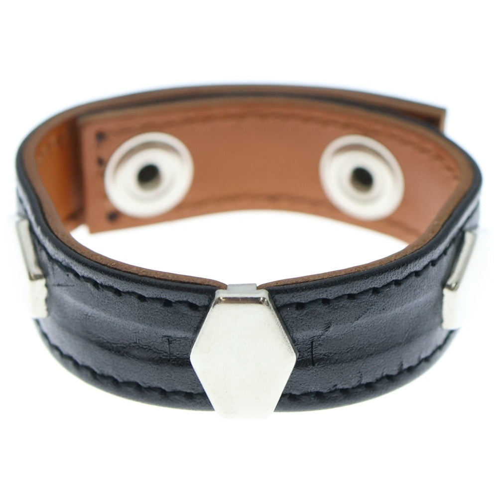 PEEL&LIFT(ピールアンドリフト) LEATHER BRACELET スタッズレザー