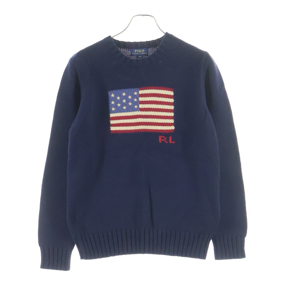 POLO RALPH LAUREN(ポロラルフローレン) FALG CREWNECK SWEATER