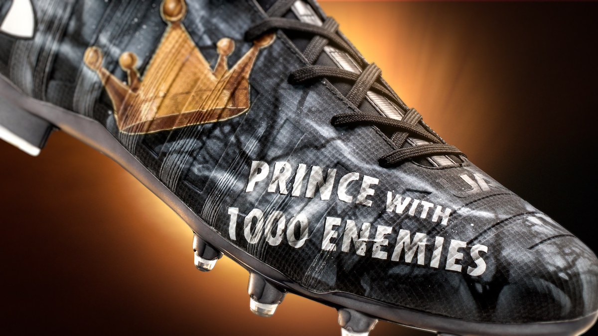 The Custom UA C1N MC Cleat Cam Newton Warmed Up in Last Night