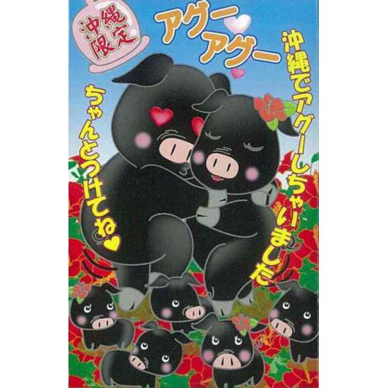 沖縄限定コンドーム「沖縄でアグーしちゃいました」 – 国際通り商店街