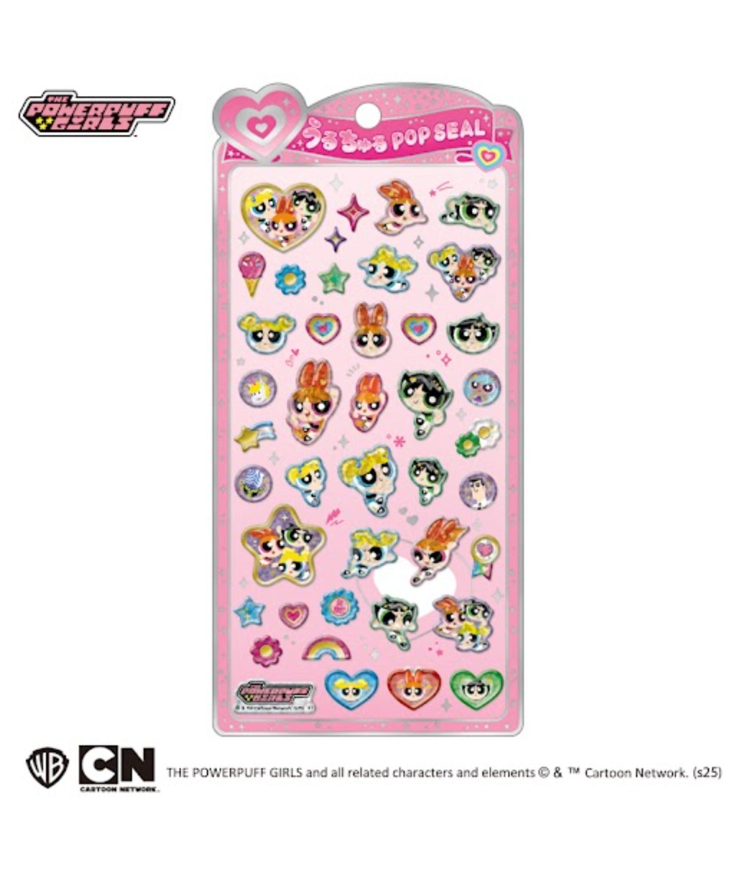 パワーパフ ガールズ うるちゅるポップシール｜WEGO（ウィゴー