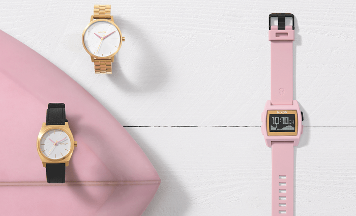 Nixonからリリースされたレイラ・ハーストの腕時計シグネチャー