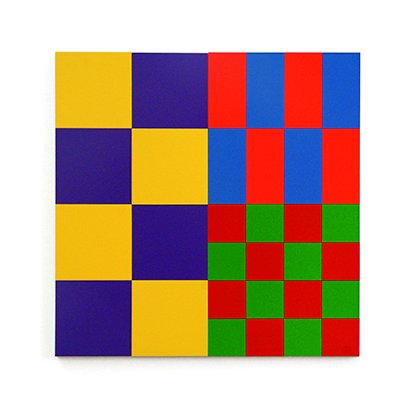 ケルンモザイク45四角mix・い 203495 （童具館・日本） – 木のおもちゃ