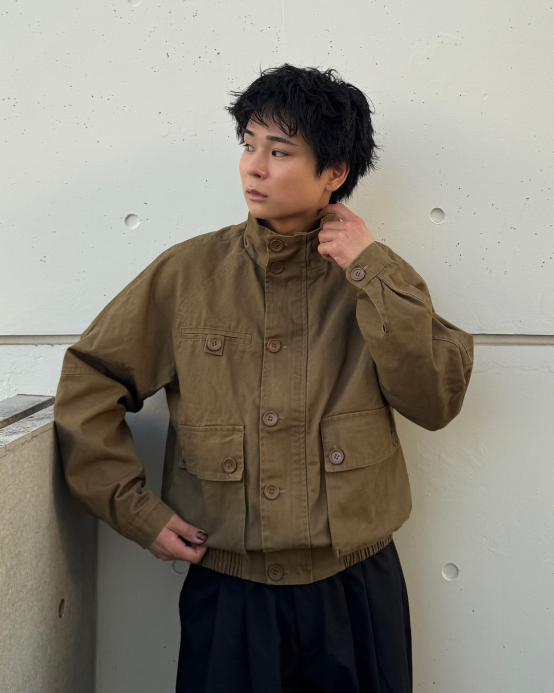 即納】ユニセックススタンドネックショートブルゾン TO5012 – YOLO