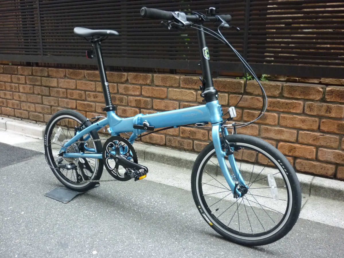 DAHON】クラス最軽量の折り畳み自転車「VITESSE D8」が久しぶりに再